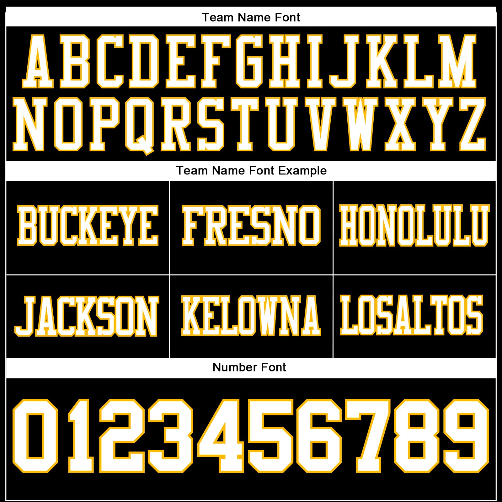 Custom Black White-Gold Authentic Football Jersey - Image 4