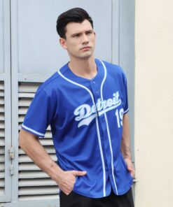 Alternative view of Custom Royal White-Light Blue Baseball Jersey